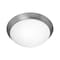 Access Lighting Cobalt, Flush Mount, Brushed Steel Finish, Opal Glass 20625-BS/OPL - alternate 1